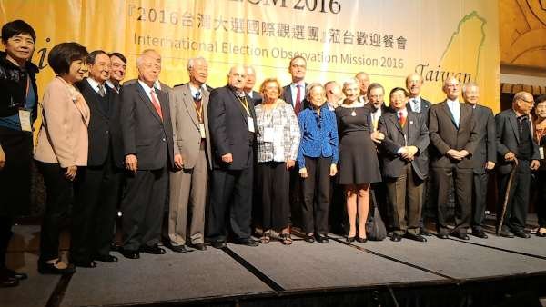 2016 International Election Observation Mission for Taiwan Presidential Election  - Welcome Dinner