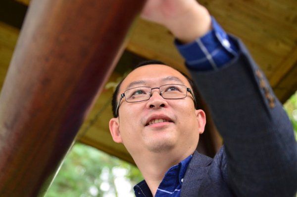 Yu Jie(余杰) visits Holy Mountain, Taiwan