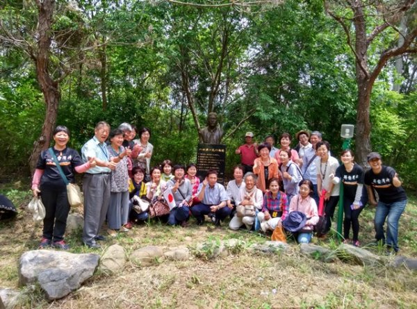 Japan Saga Delegation Visits Holy Mountain and Pays a Respect to Engineer, Hatta Yoichi(八田與一)