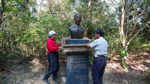 Tâi-uân-sîn Matsuzaki(台灣神松崎呈次) Bronze Statue Placement and Initiation